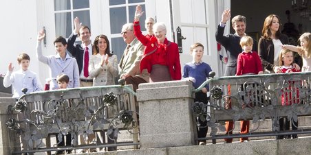 Se billederne: Tillykke dronning Margrethe