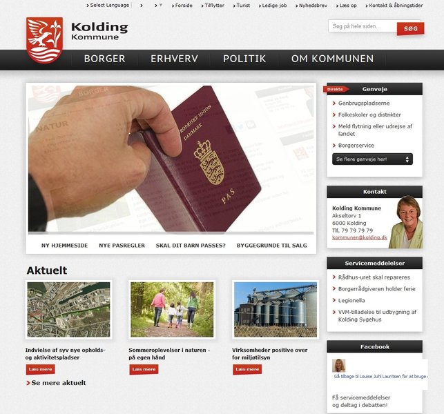 Kolding kommune kontakt