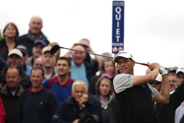 Danmarks Anders Hansen har mulighed for at komme helt til tops i Skotland Foto: DAVID MOIR