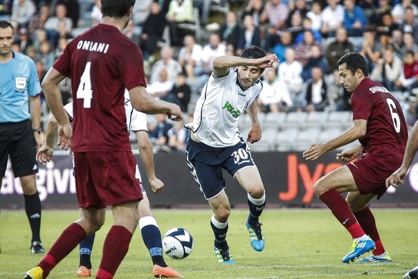 AGF er ude af Europa League efter endnu et nederlag til FC Dila Gori. Foto: Axel Schütt