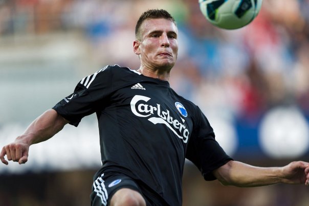 FCK-debutant Christoffer Remmer: -Det var fedt, at jeg fik chancen, og det gik fint. Det var en kæmpe oplevelse, og jeg spillede hele kampen. Foto: © Lars Rønbøg, Sportsagency.d