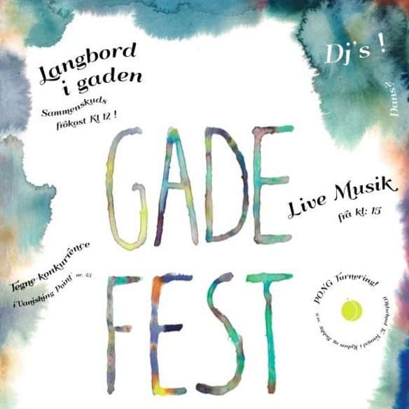 Gadefest på Jægersborggade