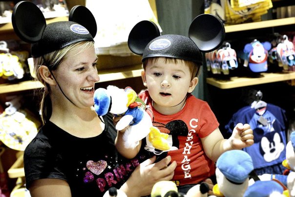 Fastelavn i Disney Store