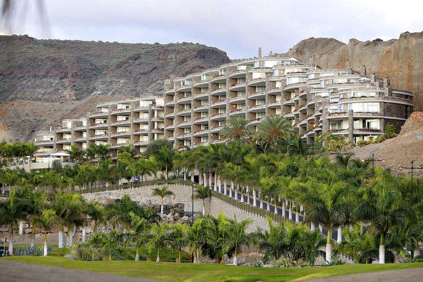 Gran Canaria Anfi Tauro Golf , hvor Bjarne Riis holder teambuilding Foto: Nils Meilvang