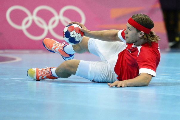 Mikkel Hansen ved OL i London Foto: JAVIER SORIANO