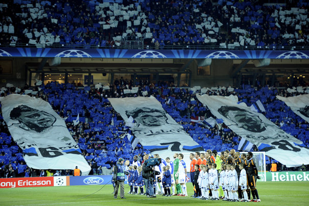 Cl-tifo Against Chelsea In 2010