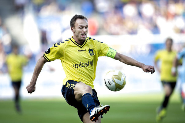 Blandt de Brøndby-spillere, der har kontraktudløb til sommer, er Dennis Rommedahl. Foto: Liselotte Sabroe