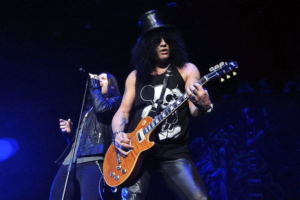 Slash i Falconer Salen