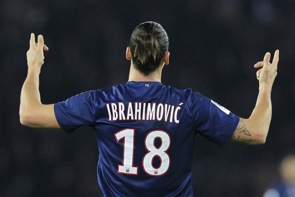 Paris St Germain's Zlatan Ibrahimovic Foto: GONZALO FUENTES