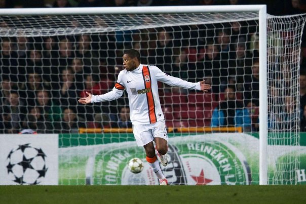 Shakhtar Donetsk's  Luiz Adriano Foto: ANDREAS HILLERGREN