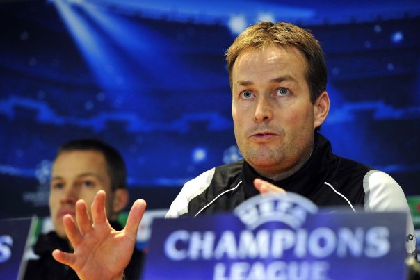 Kasper Hjulmand er utilfreds med det europæiske fodboldforbunds (UEFA) håndtering af Shakhtar-sagen. Foto: GLYN KIRK