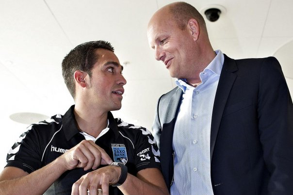 Bjarne Riis har rustet godt op til næste år. Foto: Nils Meilvang