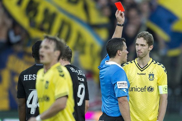Clarence Goodson har haft flere nedture end opture i Brøndby. Foto: Henning Bagger