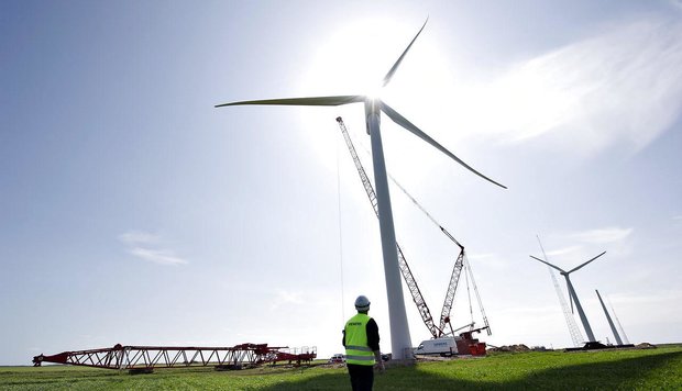 Siemens wind power aktier