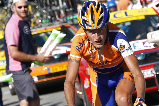 Michael Rasmussen kørte for Rabobank i årene 2003-2007. Foto: FRANCK FIFE