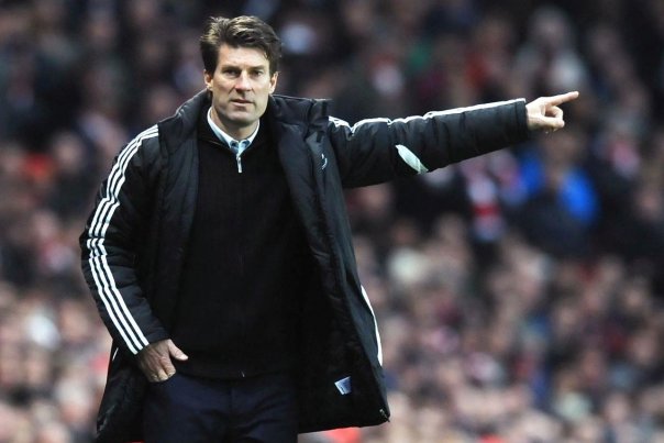 Michael Laudrup er meget tilfreds med sin første halvsæson i Swansea. Foto: OLLY GREENWOOD