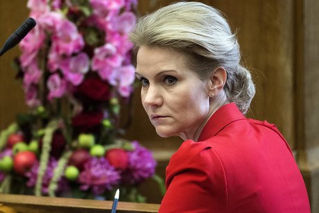 Helle Thorning i sorg