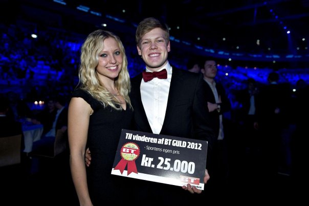 BTs Guld gik til Lasse Norman Hansen for sin flotte præstation ved OL i London, hvor han vandt guld i omnium. Klik videre for at se flere vindere. Foto: Henning Bagger