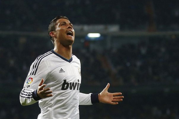 Cristiano Ronaldo scorede to gange i kampen mod Real Sociedad Foto: JUAN MEDINA