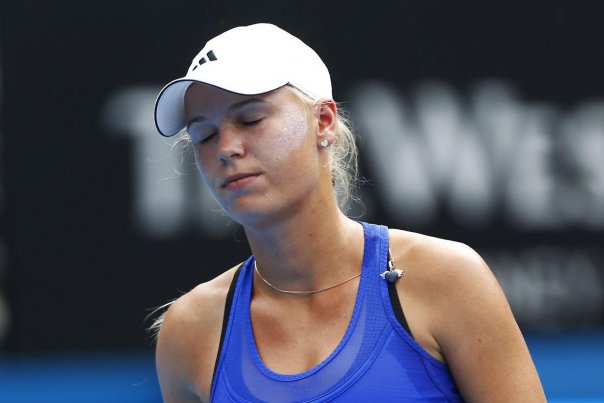 International tennisreporter spår ikke Caroline de store vinderchancer ved årets første grand slam-turnering, Australian Open. Foto: DANIEL MUNOZ