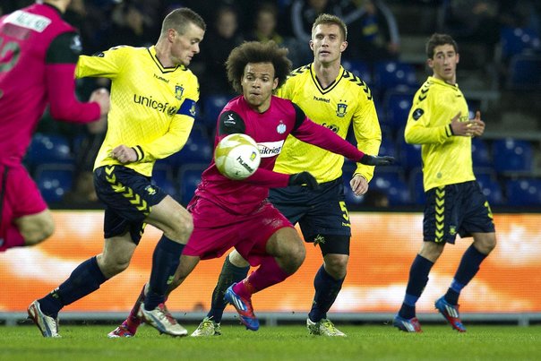 Brøndby-spillerne er ifølge sporten.dk's oplysninger tæt på en aftale med Brøndby. Foto: Jens Nørgaard Larsen