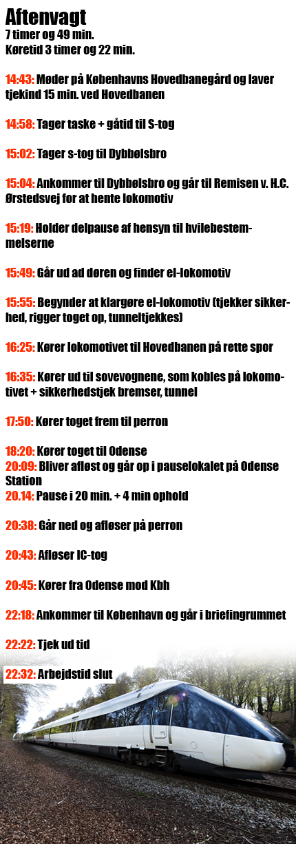 Her er lokoførers vagt minut for minut | BT Danmark - www.bt.dk